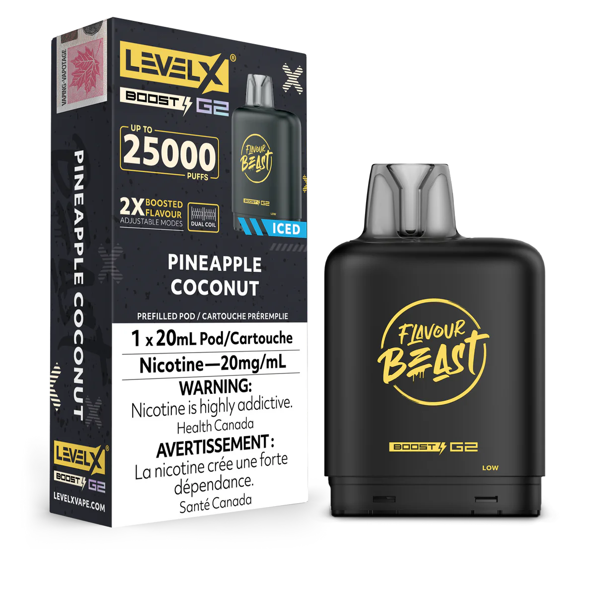 Flavour Beast Level X G2 PODS 2+10