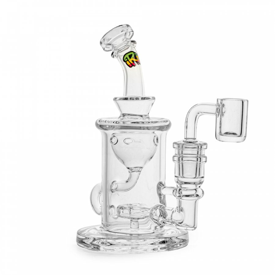 5.5" Clear Klein Incycler W/UFO Perc