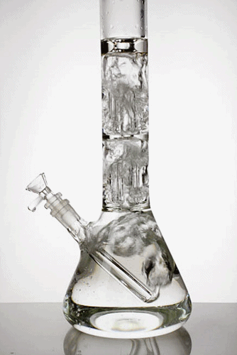 21" Infyniti 4-arm glass water bong Success