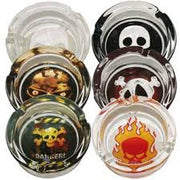 Round Glass Ashtray