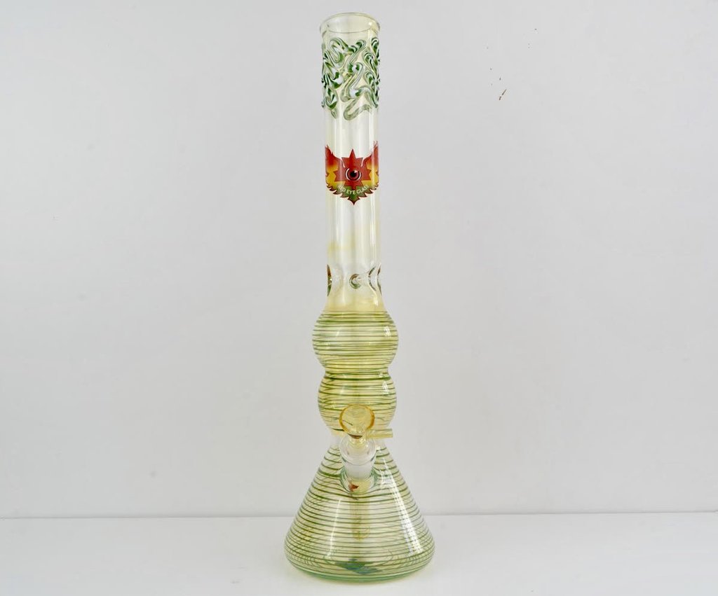 RED EYE GLASS 17" CLEOPATRA BEAKER TUBE