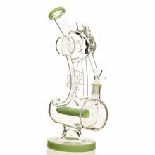 16" Titan Glass Spiral Glass Percolator Bong