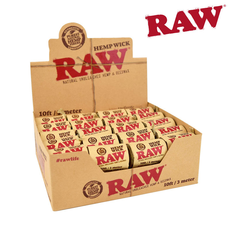 RAW HEMP WICK