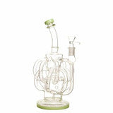 10" 5mm hexa trigon recyler glass rig
