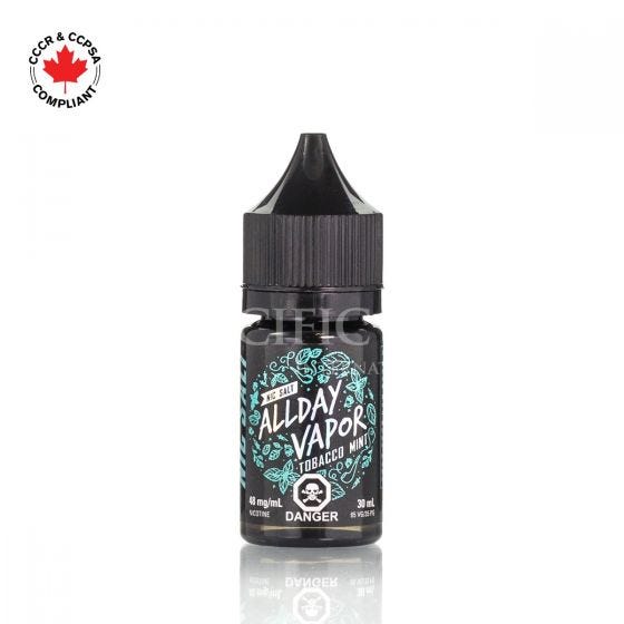 Tobacco Mint  By All Day Vapor SALTS