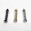 Glass Blunt with Corkscrew Twist-Color assorted