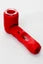 Silicone hand pipe with multi holes glass bowl and tube