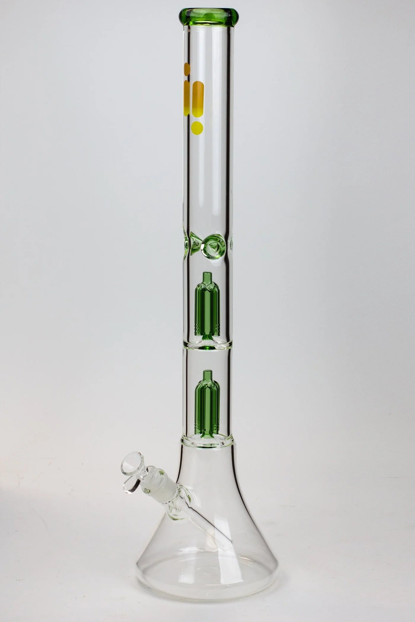 23" Infyniti Dual tree arms 7 mm glass water bong