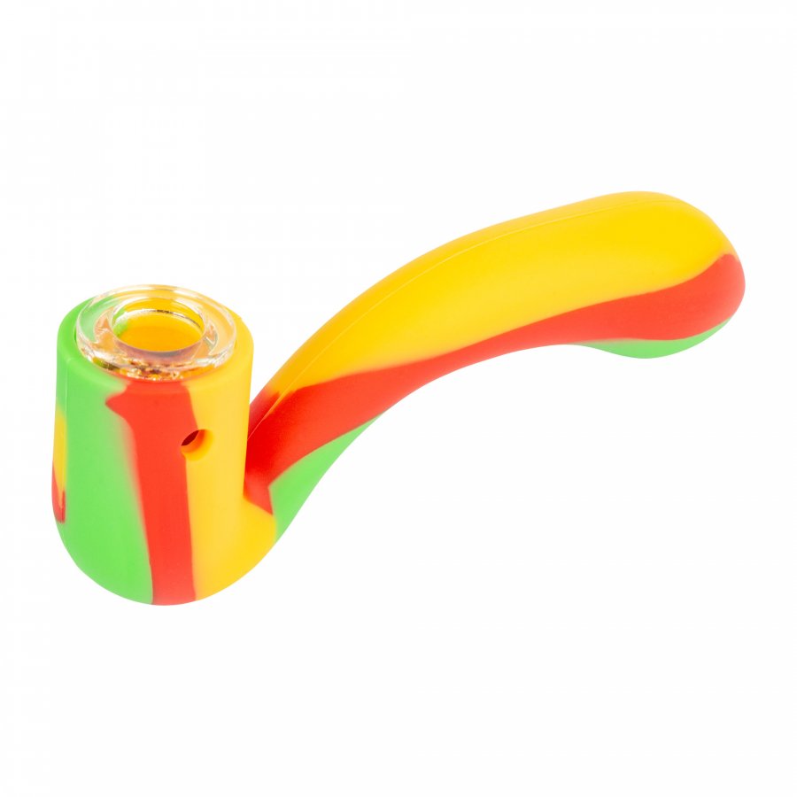 5" Sherlock Hand Pipe Rasta