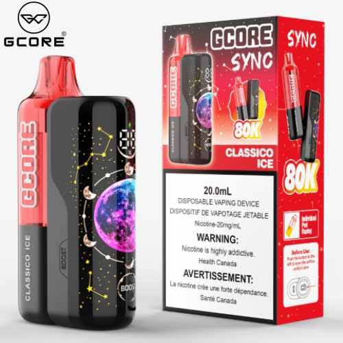 GCORE SYNC (80k) includes battery