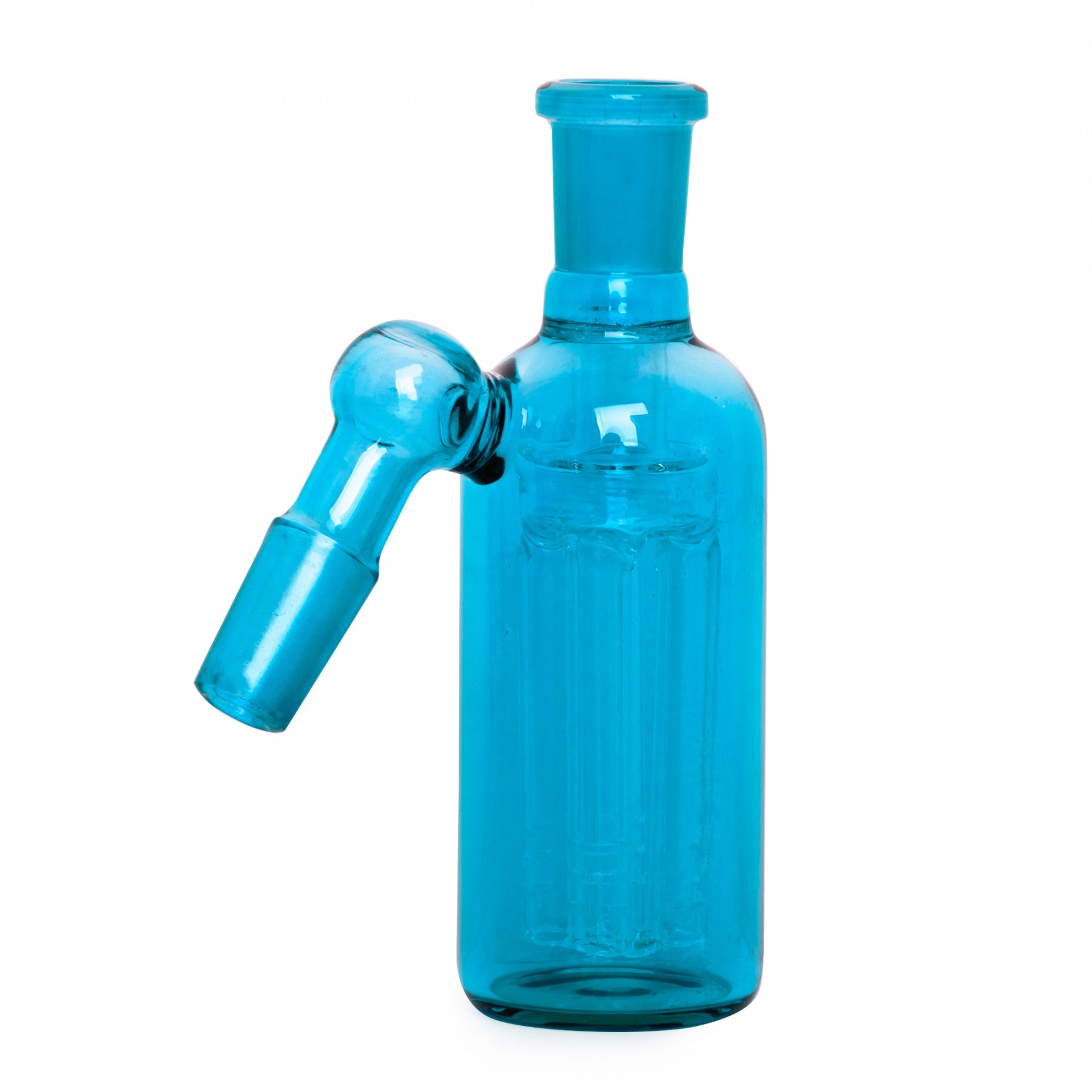 14mm 45 Degree Day Glow Ash Catcher W/4-Arm Tree Perc
