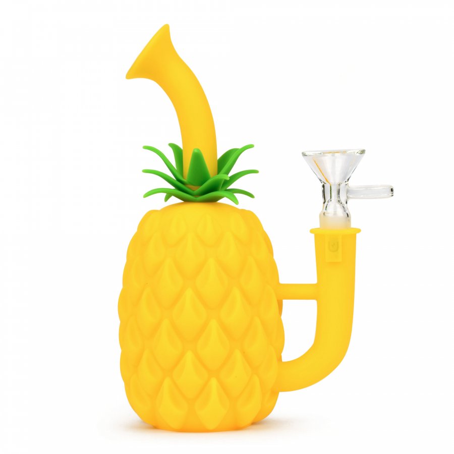 7" Pineapple Water Pipe Yellow