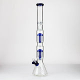 24.5" Dual 8 arms perc, with splash guard