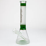 Blueberry-12 inch Mandala Base Sandblasted Beaker [ST014]