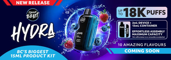 FLAVOUR BEAST HYDRA- 18K PUFFS