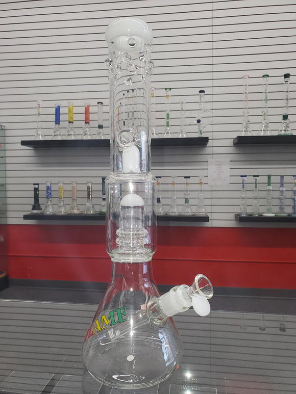 FLAME DOUBLE PERC WITH BUBBLES