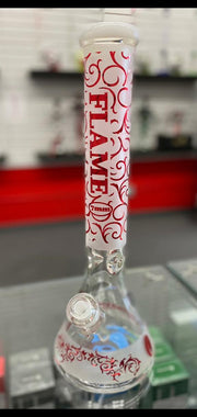 FLAME 7MM BEAKER BONG