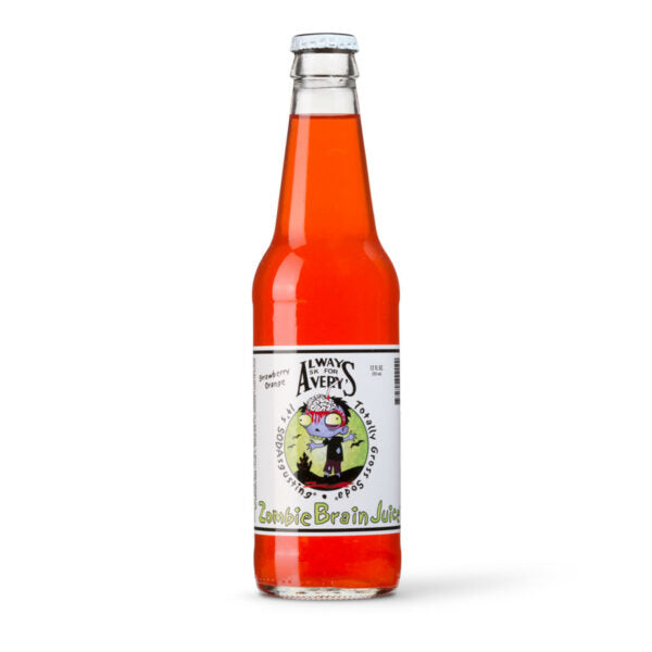 Avery's Totally Gross Zombie Brain Juice Soda