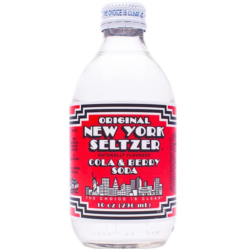 COLA BERRY SODA -NEW YORK SELTZER