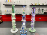 FLAME TRIPLE PERC BONG