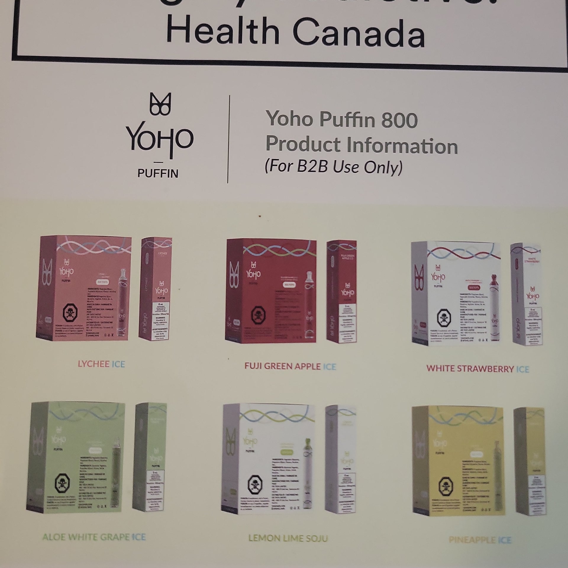 Yoho Disposable VAPE (EXCISE VERSION)