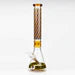 18" Cubic Pattern 7 mm glass water bong