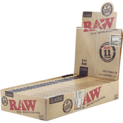 Raw 1-1/4 – CLASSIC AND UNBLEACHED Rolling Papers (CP1055)