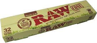 RAW ORGANIC CONES -1 1/4 -32 PACK