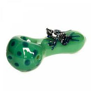 RED EYE GLASS HAND  PIPE