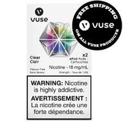 CLEAR - VUSE EPOD (FLAVOURLESS)