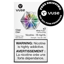 CLEAR - VUSE EPOD (FLAVOURLESS)