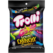 TROLLI SOUR CRUNCHY CRAWLERS GUMMI CANDY