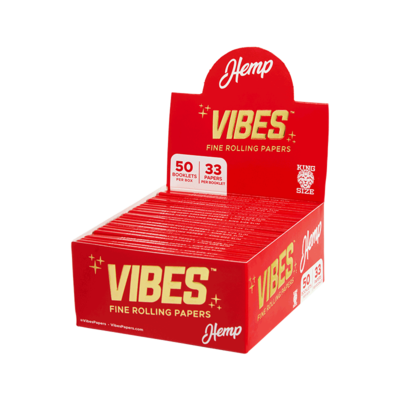 Vibes Hemp Papers-King Size
