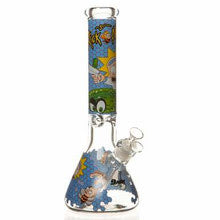 14" 9mm Honey Dazed Glass Bong
