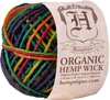 HEMPTIQUE BEESWAXED VARIEGATED HEMP CORD