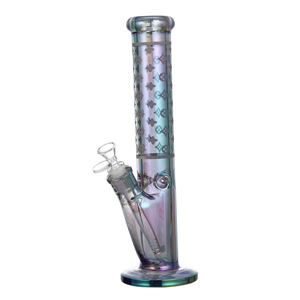 7mm Electroplated Glass Bong -DD1