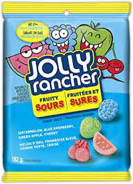 JOLLY RANCHERS FRUITY SOURS