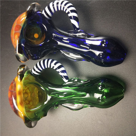 4″ Glass Pipe – Blue (XTR1024)