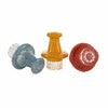 26MM COLOUR FRIT HELIX CARB CAP