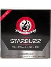 Starbuzz Punched Hookah Foil - 50 Piece