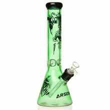 14" 7mm Arsenal Thar Proxima Chrome Glass Bong