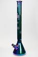 Products 24" Infyniti Snowflake 7 mm metallic glass water bong