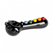 RED EYE GLASS HAND  PIPE
