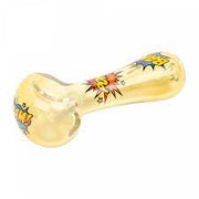 RED EYE GLASS HAND  PIPE