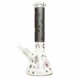 14" 7mm Leaf Glass Bong