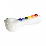 RED EYE GLASS HAND  PIPE