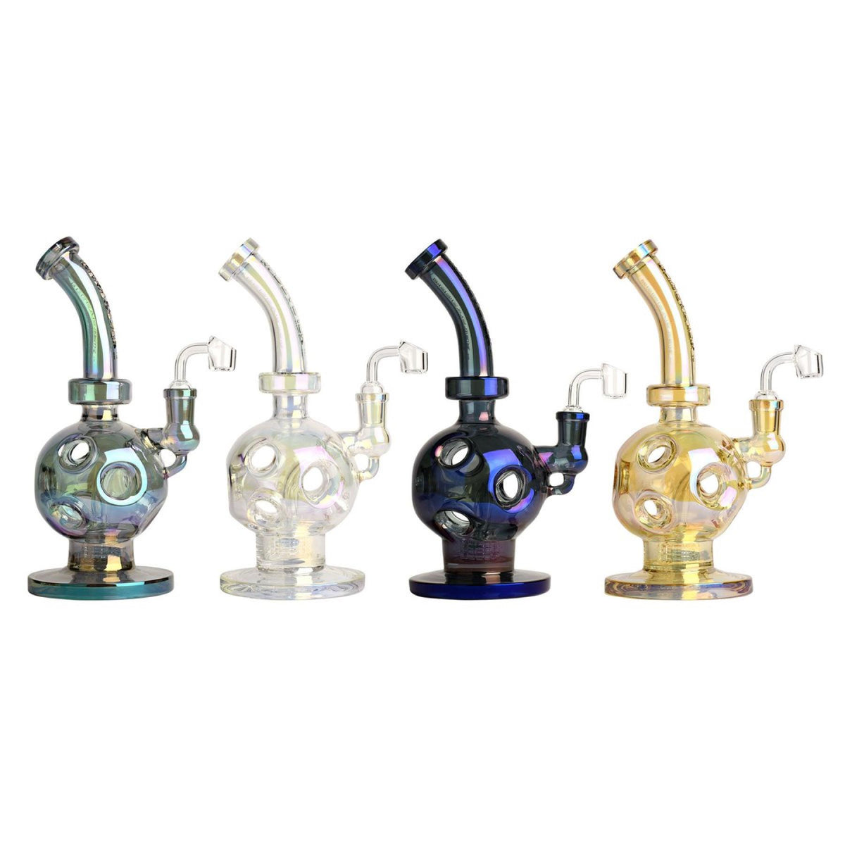 7.5" Metallic Terminator Finish Swiss Globe Rig