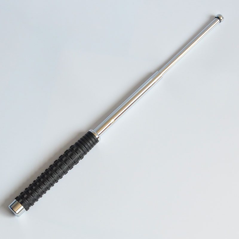 21″ Baton With Black Handle + Silver (BT2222 BK+SV) [Bay J5, K5]