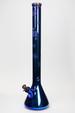 Products 24" Infyniti Snowflake 7 mm metallic glass water bong