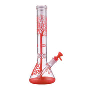 AK062 -15″ 5MM Color Tree Bong with Color Base